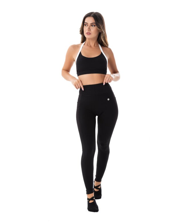 That Girl - Black Set - Leggings & Short Sleeve